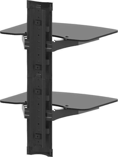 Ergosolid Ovi-s2 Рафт Audio Video Dvd Закалено Стъкло