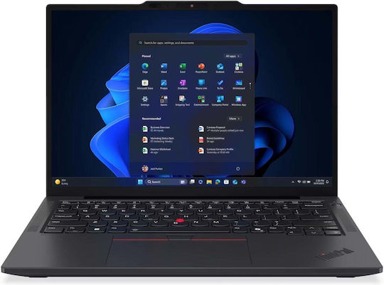Lenovo ThinkPad X13 Gen 6 (Intel) 13.3" IPS FHD+ (Core Ultra 5-225U/16GB/512GB SSD/Windows 11 Pro) (Английски (САЩ) Клавиатура)