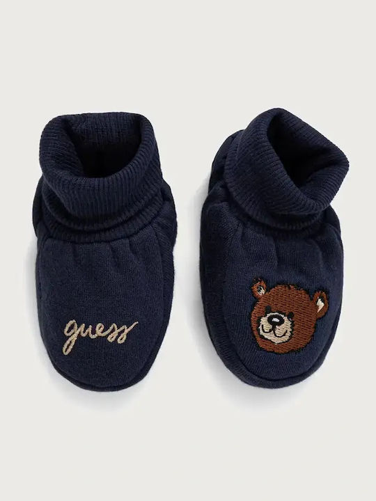 Guess Weiche Sohlenschuhe für Babys Blau