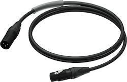 Procab XLR male - 1.5m PRA901/1.5