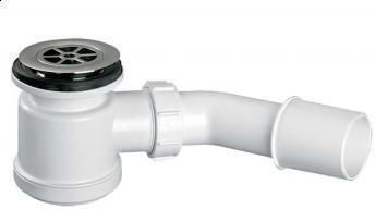 McAlpine Plastic Shower Siphon with 90mm Outlet