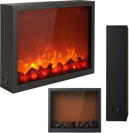 Vilde Dekoratives Tischlampen Wärmes Weiß 2700K Kamin 10x41x35cm Vilde Dekoratives Tischlampen Wärmes Weiß 2700K Kamin 10x41x35cm
