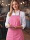 Waterproof Pink Kitchen Apron