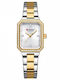 Curren Women's Watch 23mm Battery with Metal Bracelet Silver Gold