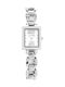 Extreim Womens Watch 18mm Battery With Silver Metal Bracelet