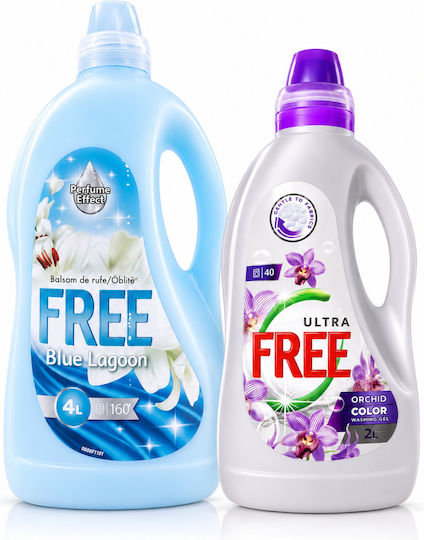 Liquid Detergent with Orchid Scent for Colored Clothes 2 Pieces