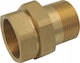 IBP Месингова Връзка За Тръба 1/2" / 1½"