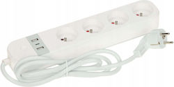Atlo Intelligente Steckdosenleiste Atlo-ws95u-tuya 4 Steckdosen + 2 USB + 1 USB-C Wi-Fi Tuya Smart 1,5 m Atlo Intelligente Steckdosenleiste Atlo-ws95u-tuya 4 Steckdosen + 2 USB + 1 USB-C Wi-Fi Tuya Smart 1,5 m