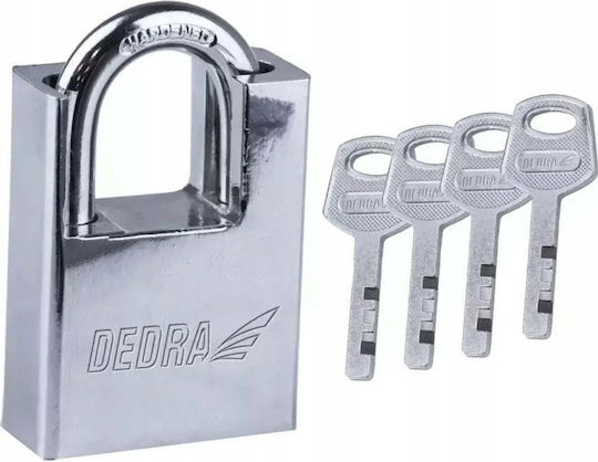 Dedra Ορειχάλκινο Λουκέτο Πέταλο με Κλειδί 60mm