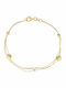 Senzio Belibasakis Damen Armband aus 14K Gold mit Perlen