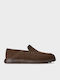 Ανδρικά Loafers σε Καφέ Χρώμα
