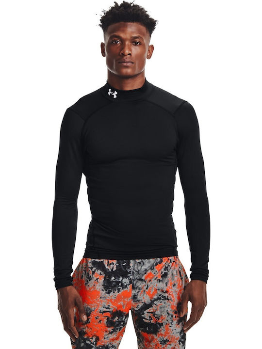 Under Armour Armour Comp Mock Мъжка Термоизолационна Блуза С Дълъг Ръкав Compression Черна