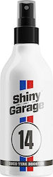 Shiny Garage Glanz- und Wachs-Spray für Reifen und Felgen des Autos mit Kokosnuss-Duft 250ml Shiny Garage Glanz- und Wachs-Spray für Reifen und Felgen des Autos mit Kokosnuss-Duft 250ml