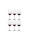 Lumarko Lumarko Set Kristall Rotwein Gläser 409ml 6 Stück