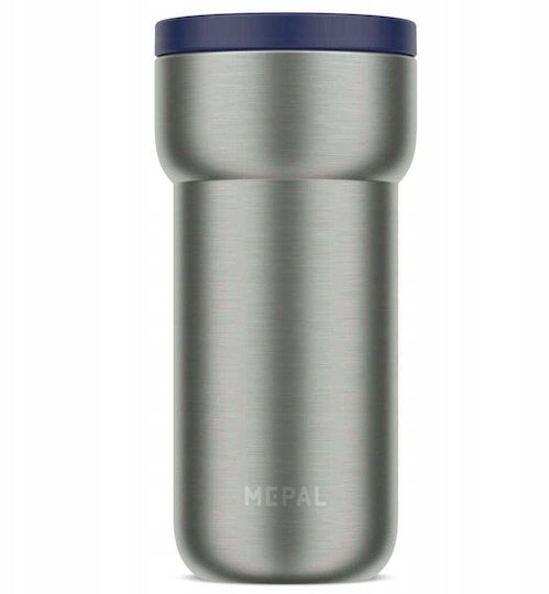 Mepal Ellipse Glass Thermos Stainless Steel / Plastic 375ml Vivid Blue