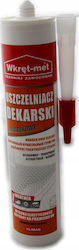 Quantec Mold Resistant Transparent Silicone Sealant 310ml