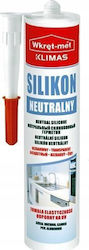 Quantec Mold Resistant Transparent Silicone Sealant 310ml