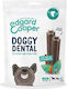 Doggy Dental Mentă & Căpșuni 7 Stickuri Medii
