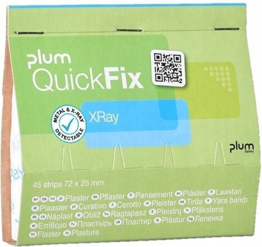 Plum Safety Adhesive Plasters 45 Pieces