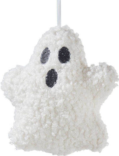 Halloween Hängendes Ornament Mini Geist Weiß Polyester Länge 11 X Breite 11 X Höhe 4cm