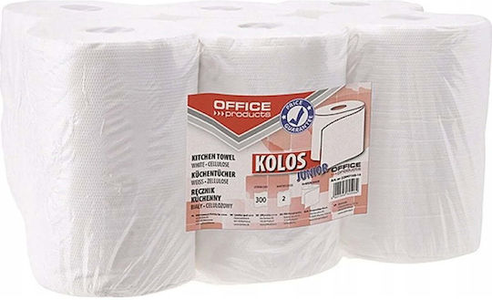 Office Products Kitchen Paper 2 Ply 60m 6 Rolls