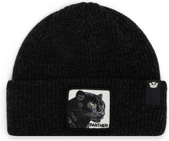 Beanie Unisex Strickmütze in Schwarz