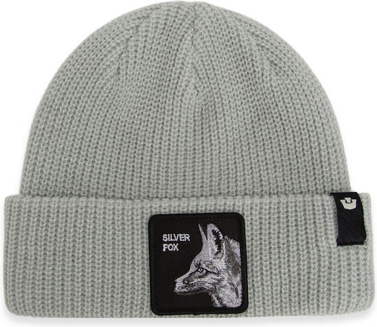 Beanie Unisex Strickmütze in Grau Farbe