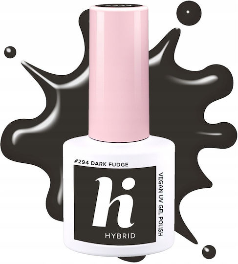 Hi Hybrid Gel Nagellack 294 Dunkler Fudge Farbe 5ml