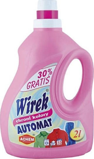 Wirek Flüssiges Waschmittel für Farbige und Wolle Kleidung