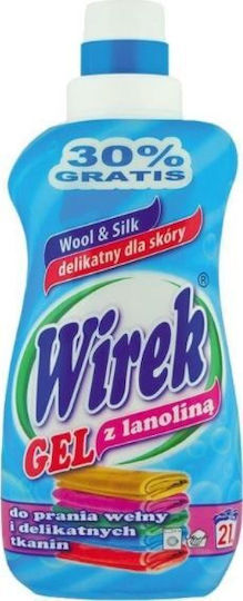 Wirek Сгъстен Течен Перилен Препарат за Вълнени и Чувствителни Дрехи 1 л