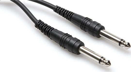 Hosa Cable 6.3mm male - 6.3mm male 3.05m