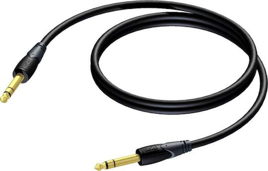 Procab Cable 6.3mm male - 6.3mm male 10m