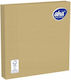 Aha Aha Serviette 3-lagig Gold 33x33cm Pack