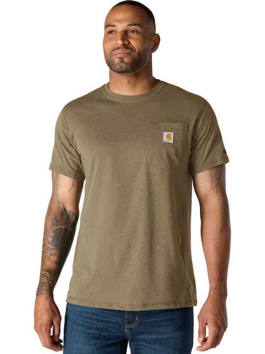 Carhartt Tricou sport maro Carhartt Tricou sport maro