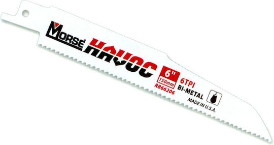 Morse MORSE-PTA-RB66206T03 Λάμες για Ξύλο 3τμχ
