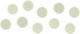 Nobo 32mm White Magnets Pack of 10