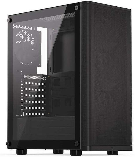 Adax DRACO AURA Настолен компютър (i5-12400F/8GB DDR4/500GB SSD/GeForce RTX 5050/W11 Home)