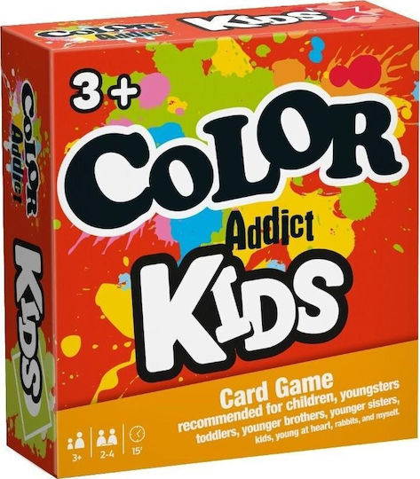 Επιτραπέζιο Παιχνίδι Color Addict Kids για 2-4 Παίκτες 3+ Ετών (EN) Cartamundi