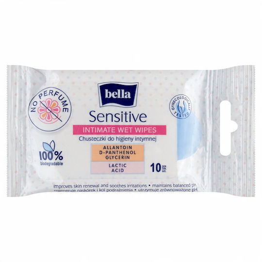 Bella Wipes for Intimate Care Area 10 x 100gr