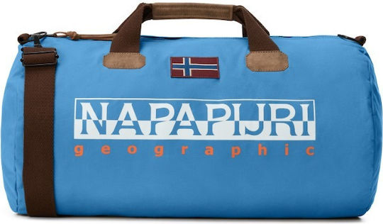 Napapijri Bering 3 Σακ Βουαγιάζ Γαλάζιο Υφασμάτινο