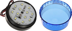 Satel Sirena De Alarmă Pentru Interior 12V Cu Lumină Albastră 7.3x4.7cm