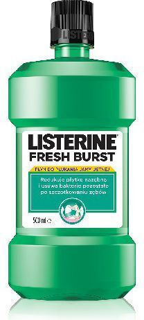 Listerine Вода за уста за гингивит, срещу зъбна плака и лош дъх 500 ml