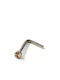 Amalfi Accessories Piercing pentru nas din oțel maro