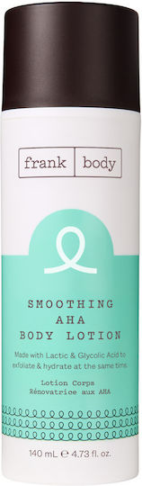 Frank Body Smoothing Aha Loțiune de Corp pentru Piele Foarte Uscată 140ml