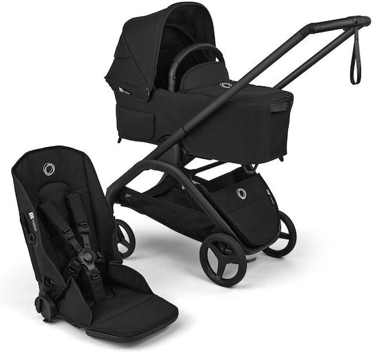 Bugaboo Dragonfly Plus 2 in 1 Baby Stroller Suitable for Newborn Black/Heritage Black
