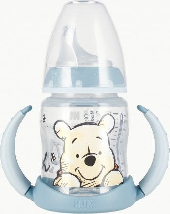 Nuk Образователно Биберонче От Силикон С Дръжки Многоцветно За 6m+ 150ml