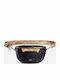 Damentasche Leder Gürteltasche Schwarz