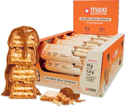 MaxiNutrition Waffle Μπάρες Πρωτεΐνης με Γεύση Double Milk Spread 12x39gr MaxiNutrition Waffle Μπάρες Πρωτεΐνης με Γεύση Double Milk Spread 12x39gr
