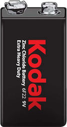 Kodak Extra Heavy Duty Zincbatterie 9V 1 Stück