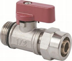 Hydroland Тръбен Фитинг За Свързване Месингов 1/2" / 2" 50.8мм